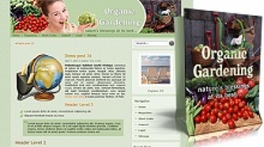 Product picture Organic Gardening Themes Pack