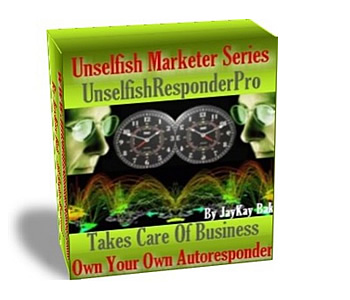 Product picture UnselfishResponderPro - Own Your Own Autoresponder - With Resale Rights