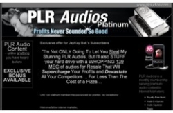 Product picture PLR Audios Platinum