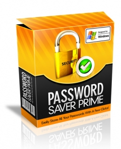 Product picture Password Saver Prime - With Master Resale Rights