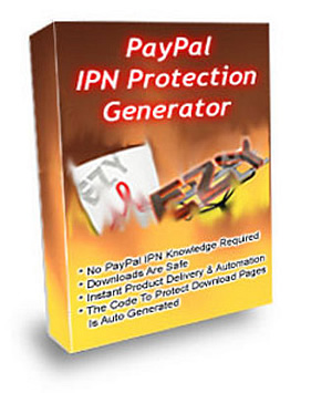 Product picture Paypal IPN Protection Generator - With Private Label Rights