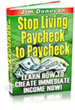 Product picture Stop Living Paycheck To Paycheck - With Giveaway Rights