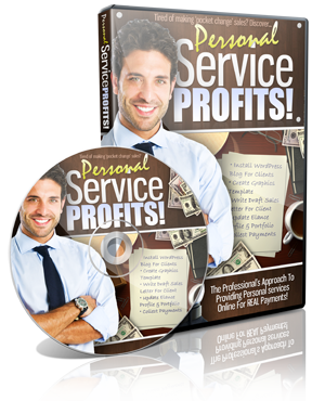Product picture Personal Service Profits - With Master Resell Rights