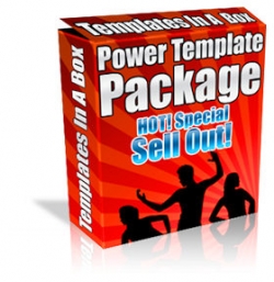 Product picture Power Template Package - With Private Label Rights
