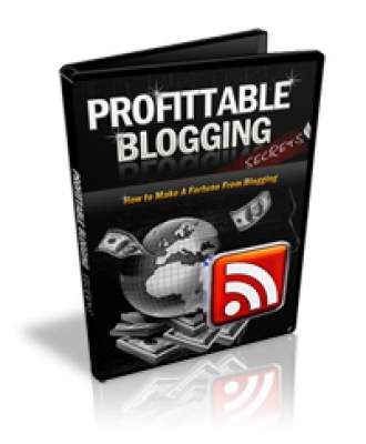 Product picture Profitable Blogging Secrets - With Master Resale Rights