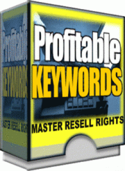 Product picture Profitable Keywords - With Master Resell Rights