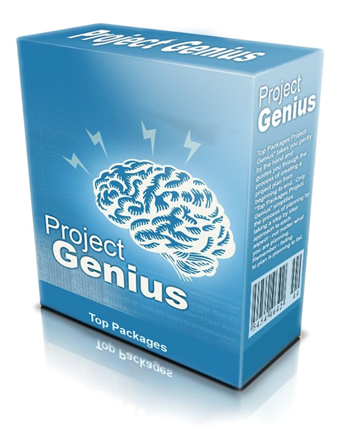 Product picture Project Genius - With Royalty Free Resale Rights