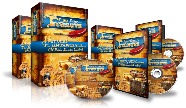 Product picture Public Domain Treasures - With Master Resale Rights