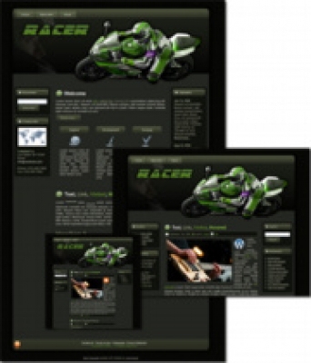Product picture Racer - WP Theme - With Master Resale Rights