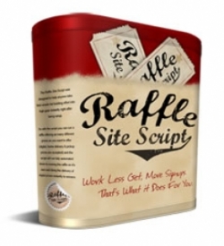 Product picture Raffle Site Script - With Master Resale Rights
