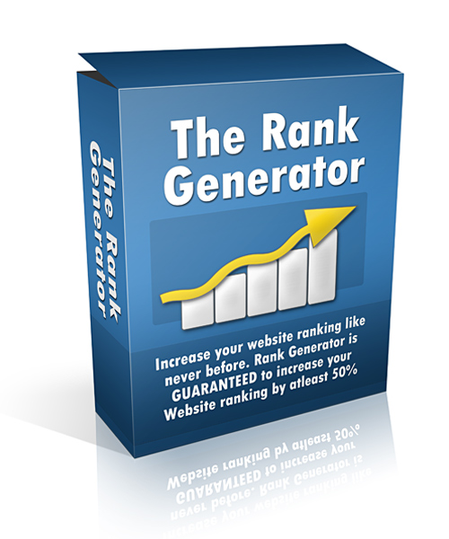 Product picture The Rank Generator - With Private Label Rights & Master Resale Rights
