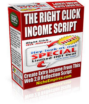 Product picture The Right Click Income Script - With Private Label Rights & Master Resale Rights