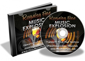 Product picture Royalty Free Music Explosion - With Master Resale Rights