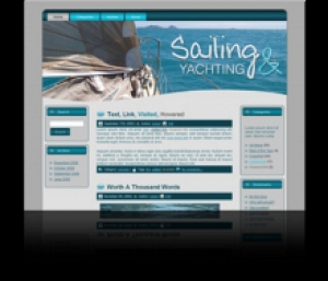 Product picture Sailing WP Theme With Master Resale Rights
