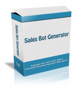 Product picture Sales Bot Generator - With Master Resale Rights