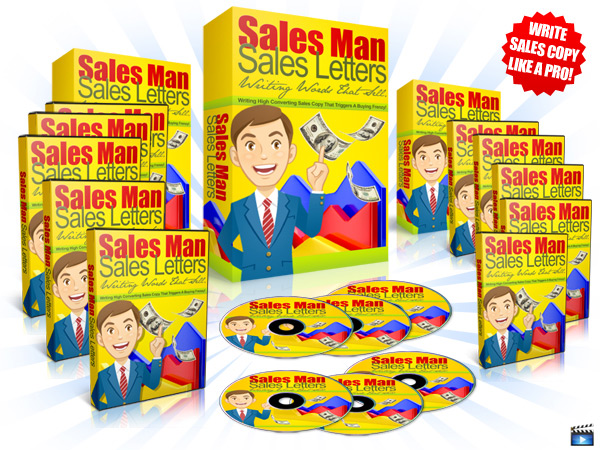 Product picture Sales Man Sales Letters - With Master Resell Rights
