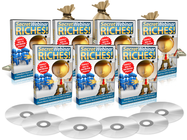 Product picture Secret Webinar Riches! - With Master Resale Rights
