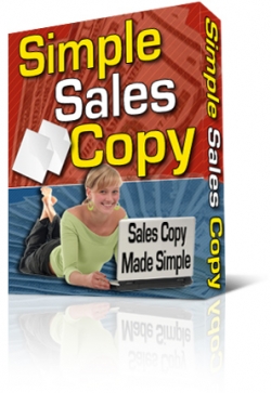 Product picture Simple Sales Copy - With Private Label Rights