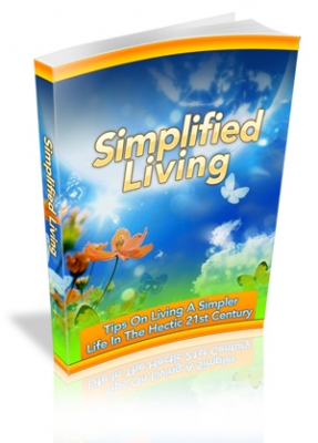 Product picture Simplified Living - With Master Resale Rights