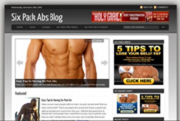 Product picture Six Pack Abs Blog With Personal Use Only
