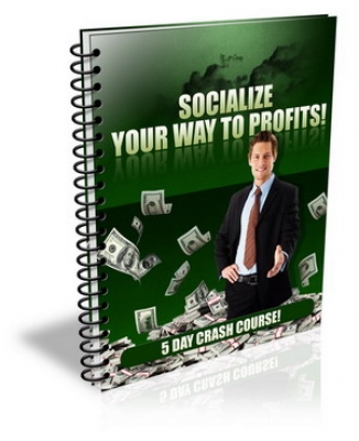 Product picture Socialize Your Way To Profits! With Private Label Rights