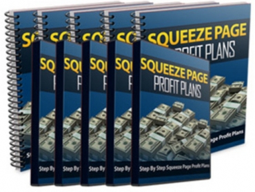 Product picture Squeeze Page Profit Plans - With Resale Rights