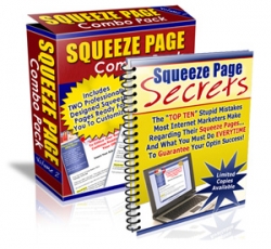 Product picture Squeeze Page Profit System - Combo Pack - With Private Label Rights