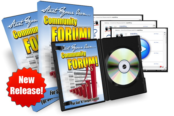 Product picture Start Your Own Community Forum! - With Master Resale Rights
