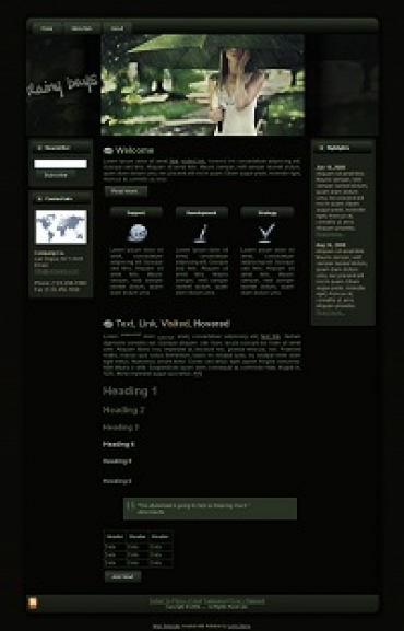 Product picture Summer Rain Theme - With Master Resale Rights