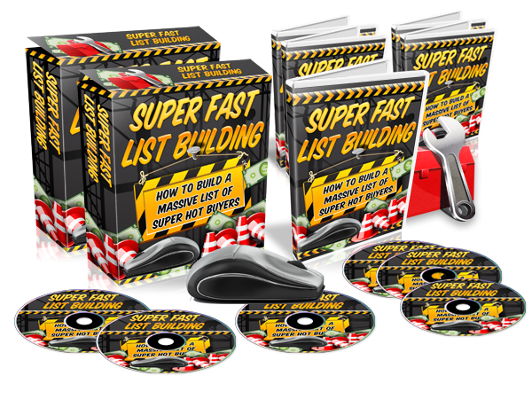 Product picture Super Fast List Building - With Master Resell Rights