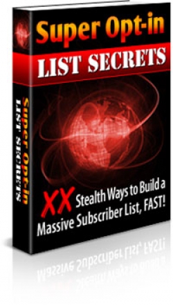 Product picture Super Opt-In List Secrets - With Master Resale Rights