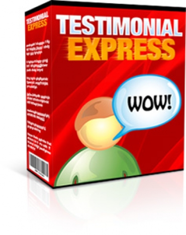 Product picture Testimonial Express - With Master Resale Rights