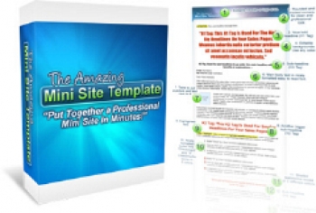 Product picture The Amazing Minisite Template