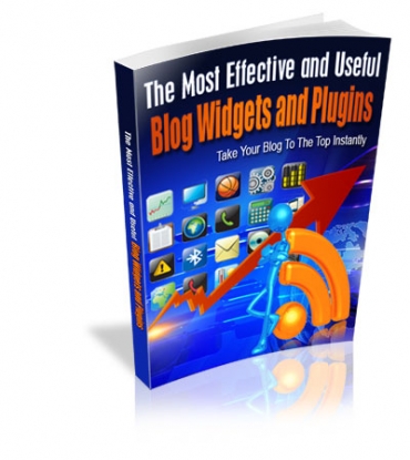 Product picture The Most Effective And Useful Blog Widgets And Plugins - With Master Resale Rights