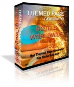 Product picture Themed Page Generator - Hotels Worldwide