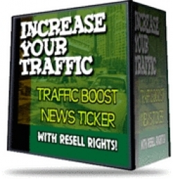 Product picture Traffic Boost News Ticker - With Resell Rights