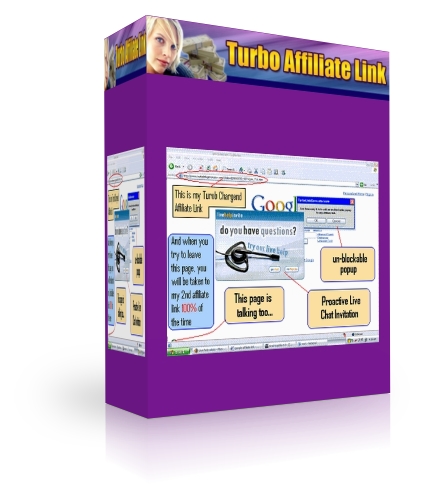 Product picture Turbo Affiliate Link - With Master Resale Rights