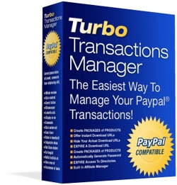 Product picture Turbo Transactions Manager