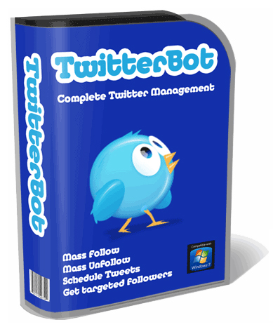 Product picture TwitterBot - With Master Resell Rights