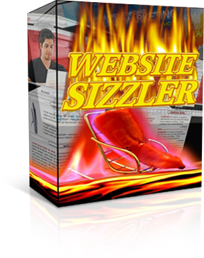 Product picture Website Sizzler - With Private Label Rights