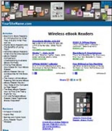 Product picture Wireless eBook Readers Website - With Private Label Rights