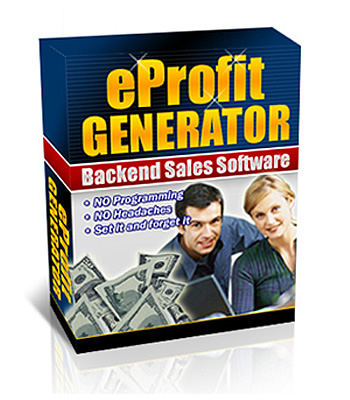 Product picture eProfit Generator - With Resell Rights