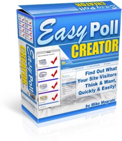 Product picture Easy Poll Creator - With Resell Rights