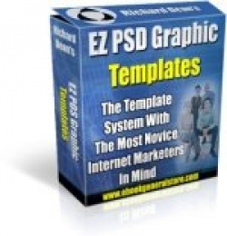 Product picture EZ PSD Graphic Templates - With Resell Rights