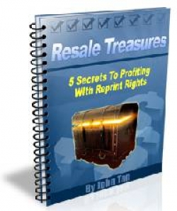 Product picture 5 SECRETS TO PROFITING WITH REPRINT RIGHTS With Giveaway Rights