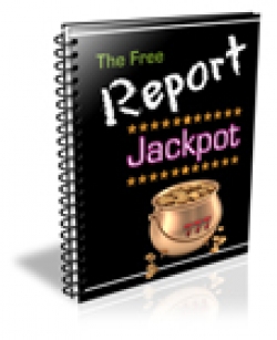Product picture The Free Report Jackpot With Private Label Rights