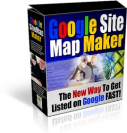 Product picture Google Site Map Maker - With Resell Rights